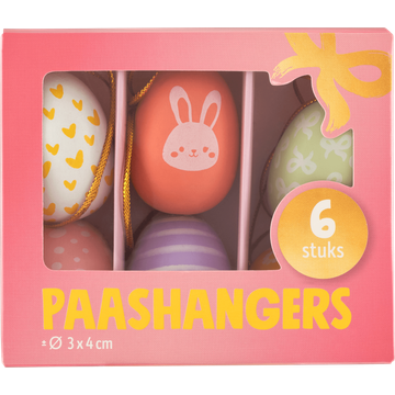 Paashangers 6 Stuks