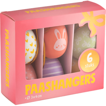 Paashangers 6 Stuks