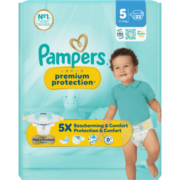 Pampers Premium Protection Maat 5, 23 Luiers