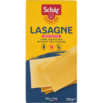 Schär Pasta lasagne glutenvrij 