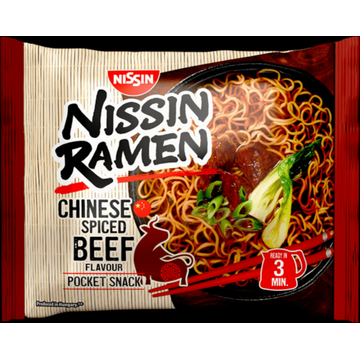 Nissin Ramen Chinese Spiced Beef Flavour 66g