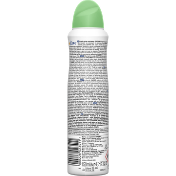 Dove Go Fresh Anti-Transpirant Deodorant Spray Cucumber & Green Tea 2 x 150 ml