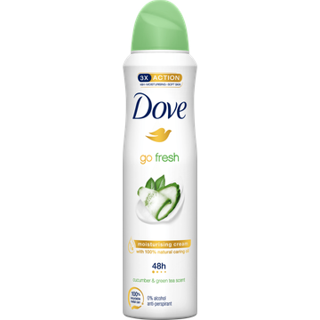 Dove Go Fresh Anti-Transpirant Deodorant Spray Cucumber & Green Tea 2 x 150 ml
