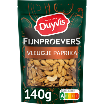Duyvis Fijnproevers Notenmix Paprika 140 gr