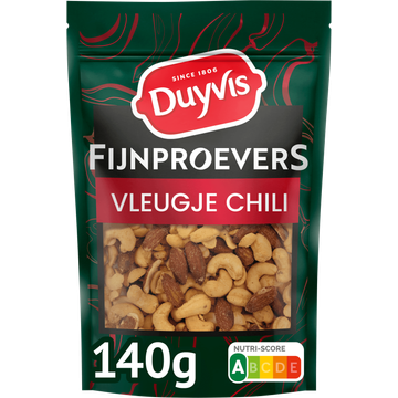 Duyvis Fijnproevers Notenmix Chili 140 gr