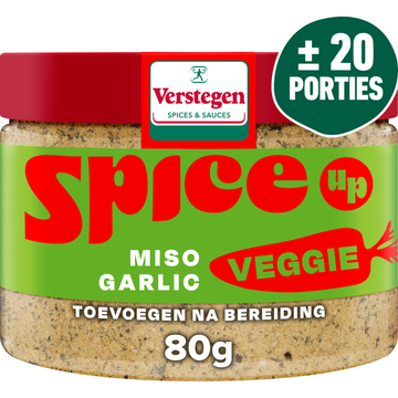 Verstegen Spice Up Miso Garlic veggie 80 g