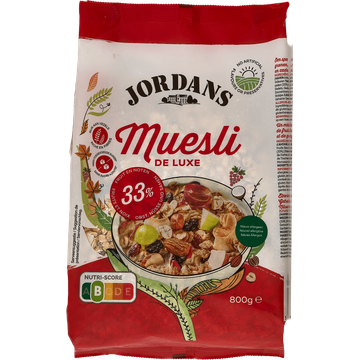 Jordans Muesli de Luxe 800 g