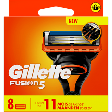 Gillette Fusion5 8 Navulmesjes voor Mannen