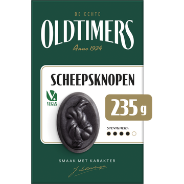 Oldtimers Scheepsknopen Volzoet 235 g