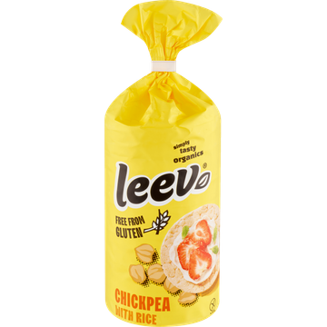 Leev® bio FREE FROM GLUTEN - Kikkererwtenwafels met rijst 100g