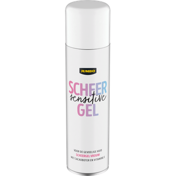 Jumbo Scheergel Vrouw Sensitive 200 ml