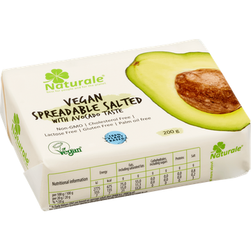 Naturale Vegan Spreadable Salted with Avocado Taste 200 g