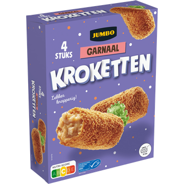 Jumbo Garnaal Kroketten 4 Stuks