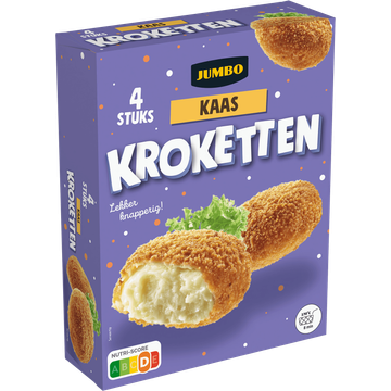 Jumbo Kaas Kroketten 4 Stuks