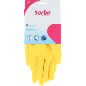 Sorbo Huishoudhandschoenen geel S