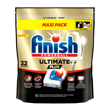 Finish Ultimate Plus Regular 32 Stuks