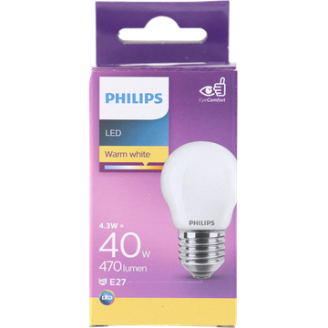 Philips Led Kogel 40W E27 box