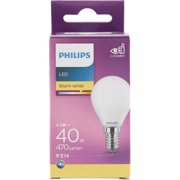 Philips Led Kogel 40W E14 box