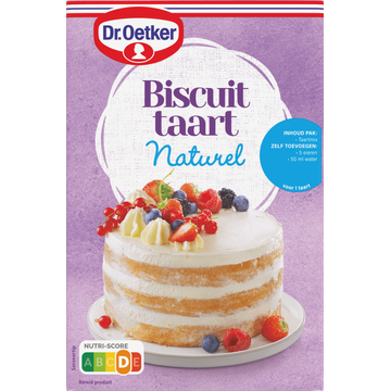 Dr. Oetker Biscuittaart Naturel Bakmix 330 g