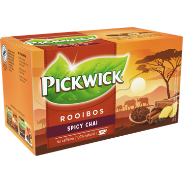 Pickwick Rooibos Spicy Chai 20 stuks