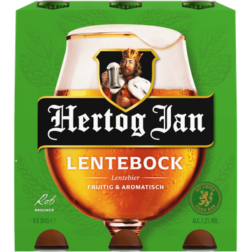 Hertog Jan Lentebok Speciaalbier Fles 6 x 30 cl