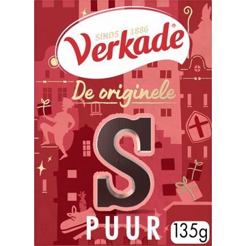 Verkade De Originele Puur letter 135 g