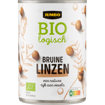 Jumbo Biologisch Bruine Linzen 400 g