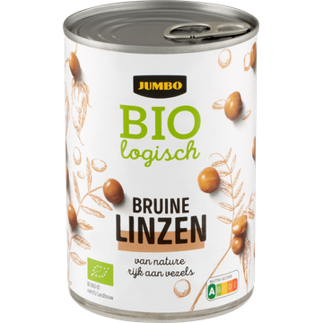 Jumbo Biologisch Bruine Linzen 400 g