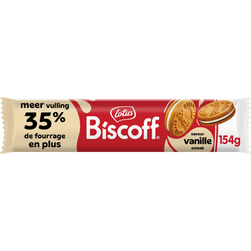 Lotus Biscoff Vanille Smaak 154 g