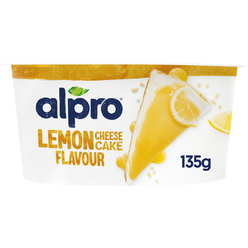 Alpro Plantaardige Variatie Op Yoghurt Lemon Cheesecake Smaak 135g