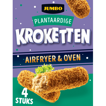 Jumbo Plantaardige Kroketten Airfryer & Oven 4 Stuks