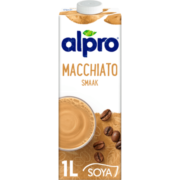 Alpro Sojadrink Macchiato Houdbaar 1L