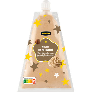 Jumbo Mousse Hazelnoot in Spuitzak 300 g