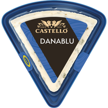Castello Danablu Full Flavoured Salty and Sharp Kaas 125 g