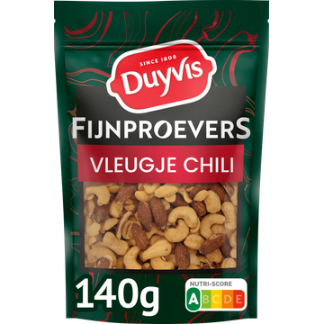 Duyvis Fijnproevers Notenmix Chili 140 g