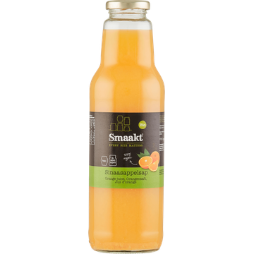 Smaakt Bio Sinaasappelsap 750 ml