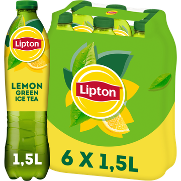 Lipton Ice Tea Green Lemon 6 x 1500 ml