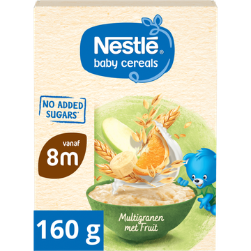Nestlé Baby Cereals Multigranen met Fruit Nutri+ vanaf 8m 160 g