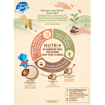 Nestlé Baby Cereals Multigranen Nutri+ vanaf 6m 160 g