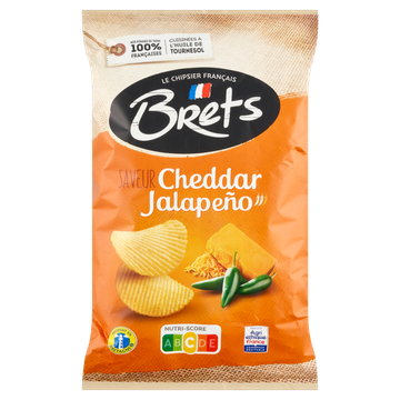 Brets Saveur Cheddar Jalapeño 125 g