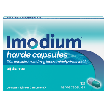Imodium Harde Capsules Diarrree 12st UAD