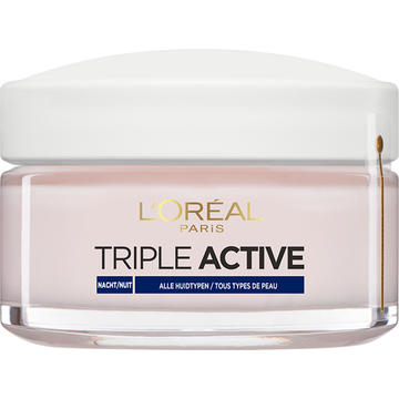 L'Oréal Paris Triple Active Hydraterende Nacht Crème 50 ml