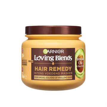 Garnier Hair Remedy Loving Blends Intens Voedend Masker Avocado Olie & Shea Boter 340 ml