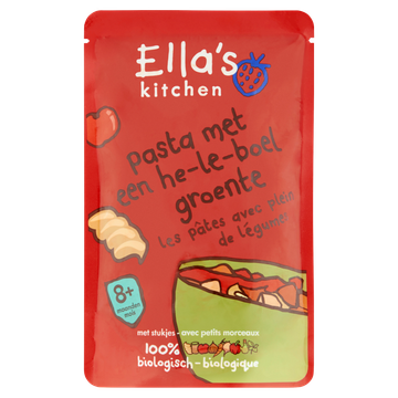 Ella's Kitchen Pasta met een heleboel groente 8+ biologisch 190 g