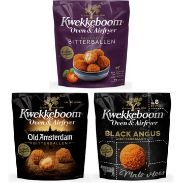 Kwekkeboom Bitterballen 3 Varianten