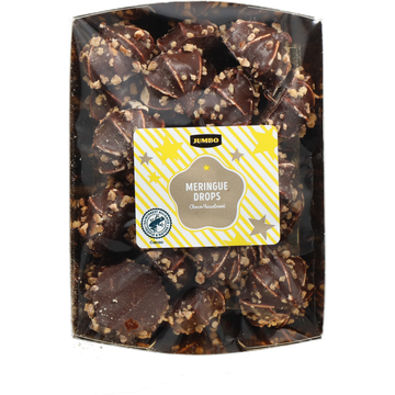 Jumbo Meringue Drops Choco/Hazelnoot 100 g