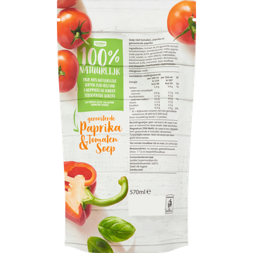 Jumbo Biologisch Tomaat Paprikasoep 570ML