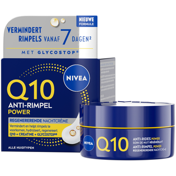 NIVEA Q10 Power Anti-Rimpel Nachtcrème - 50ml