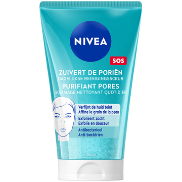 NIVEA Dagelijkse Reinigingsscrub - Zuivert de poriën - 150ml
