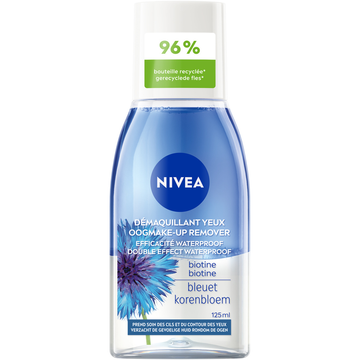 Nivea Double Effect Waterproof Oogmake-up Remover 125 ML